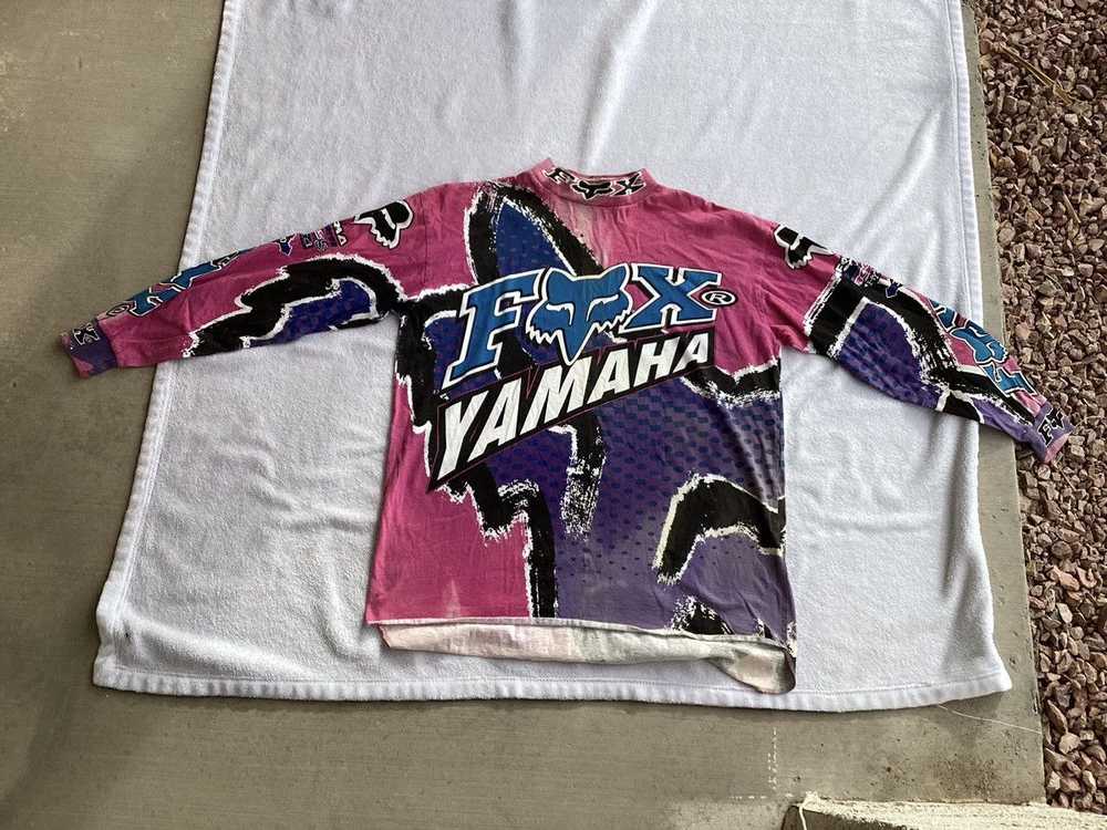 Fox Racing × Vintage × Yamaha Vintage 90s fox/Yam… - image 4