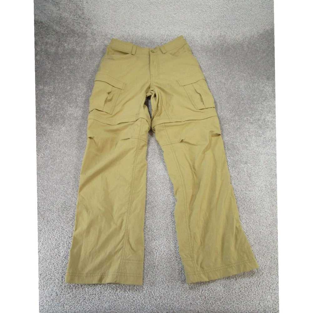 Vintage Mens Khaki Lightweight Cargo Hiking Pants… - image 1