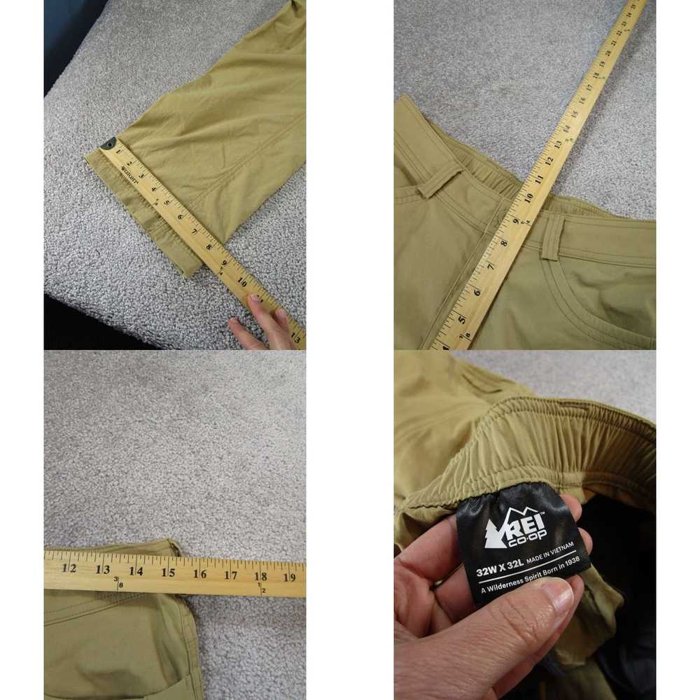 Vintage Mens Khaki Lightweight Cargo Hiking Pants… - image 8