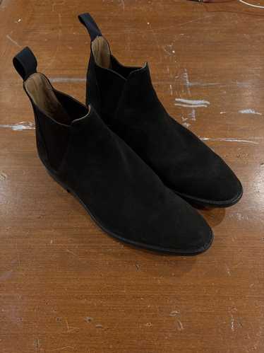 Crockett & Jones Chelsea 8 In Black Suede - image 1