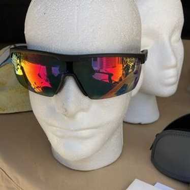 emporio armani archive sullen y2k テック Emporio Armani Y2K Purple Tinted Lens Sunglasses – Vintage