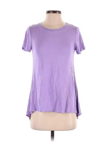 Hard Tail Women Purple Short Sleeve T-Shirt XS