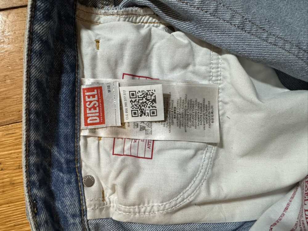 Diesel Diesel D-RISE light blue baggy jeans size … - image 3