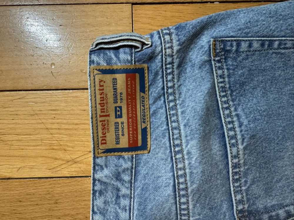 Diesel Diesel D-RISE light blue baggy jeans size … - image 4