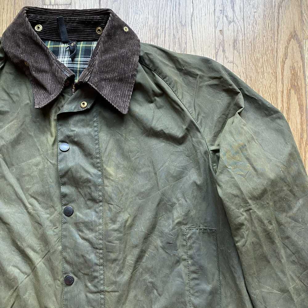 Barbour × Vintage Barbour Beaufort Waxed Jacket S… - image 6