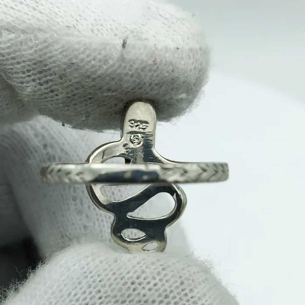 Sterling Silver Snake Ring - image 5