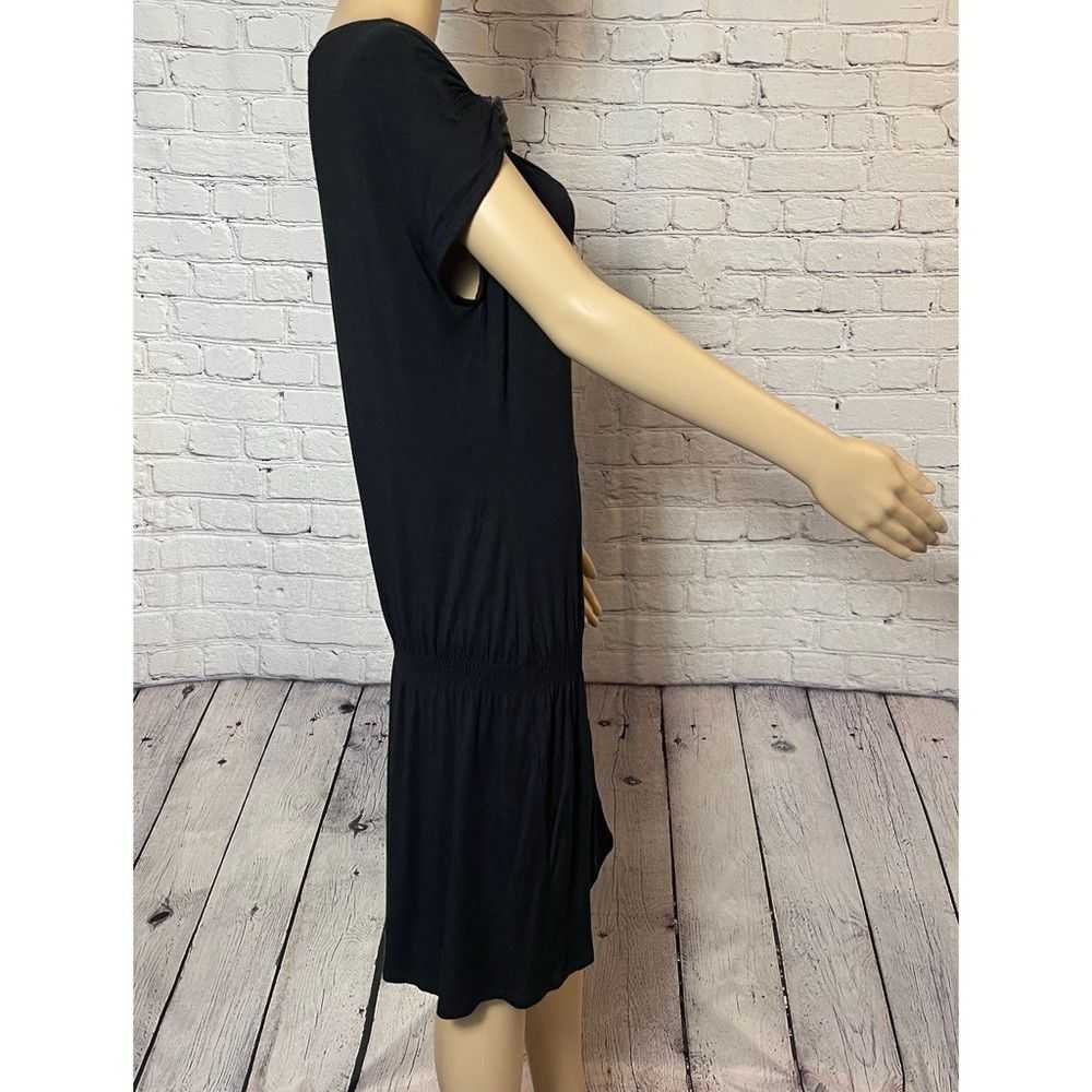 Other Liu Jo Sleeveless Viscose Silk Black Dress … - image 3