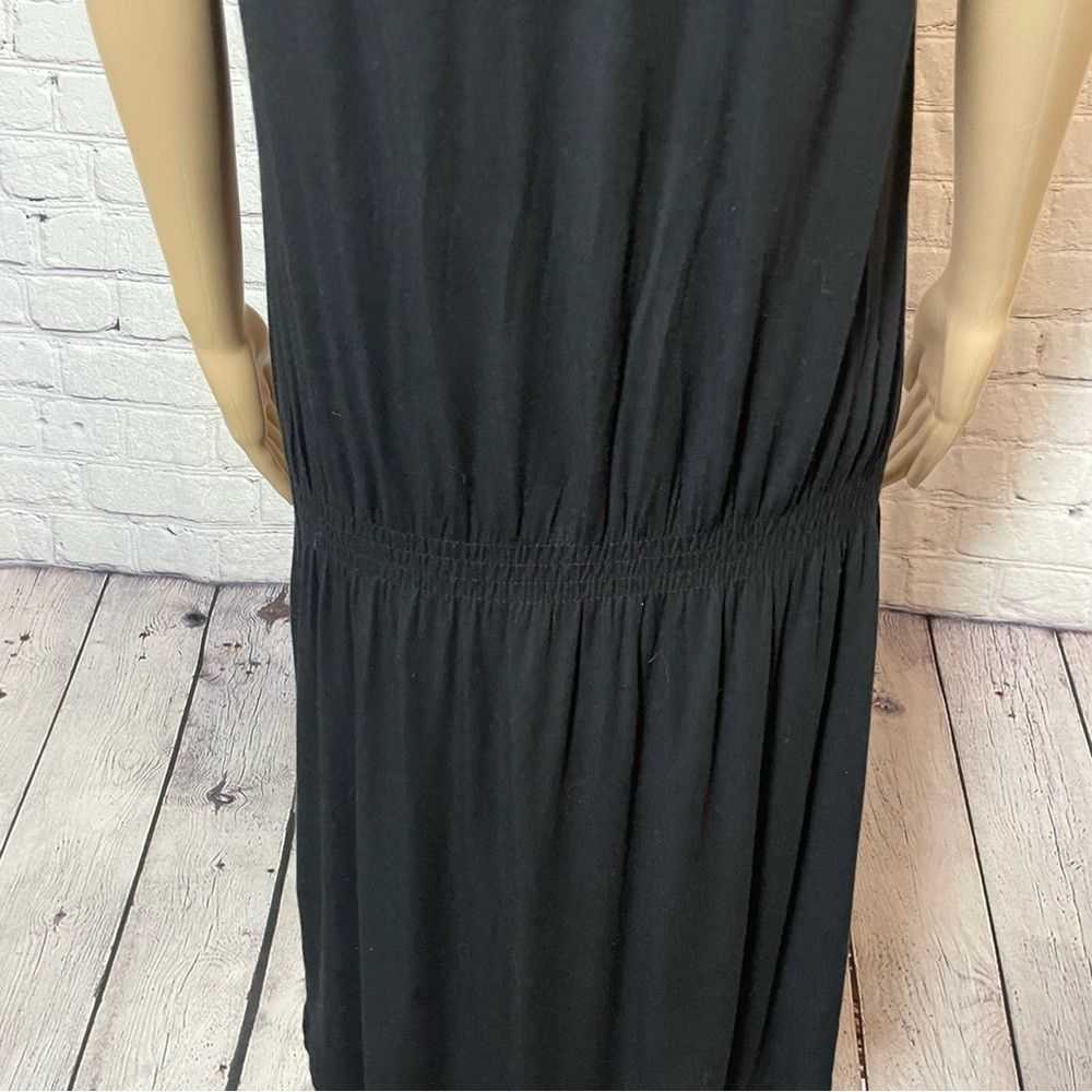 Other Liu Jo Sleeveless Viscose Silk Black Dress … - image 4