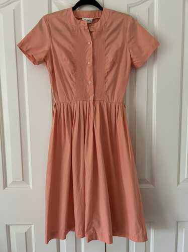 Vintage NPC Fashions Peach Dress