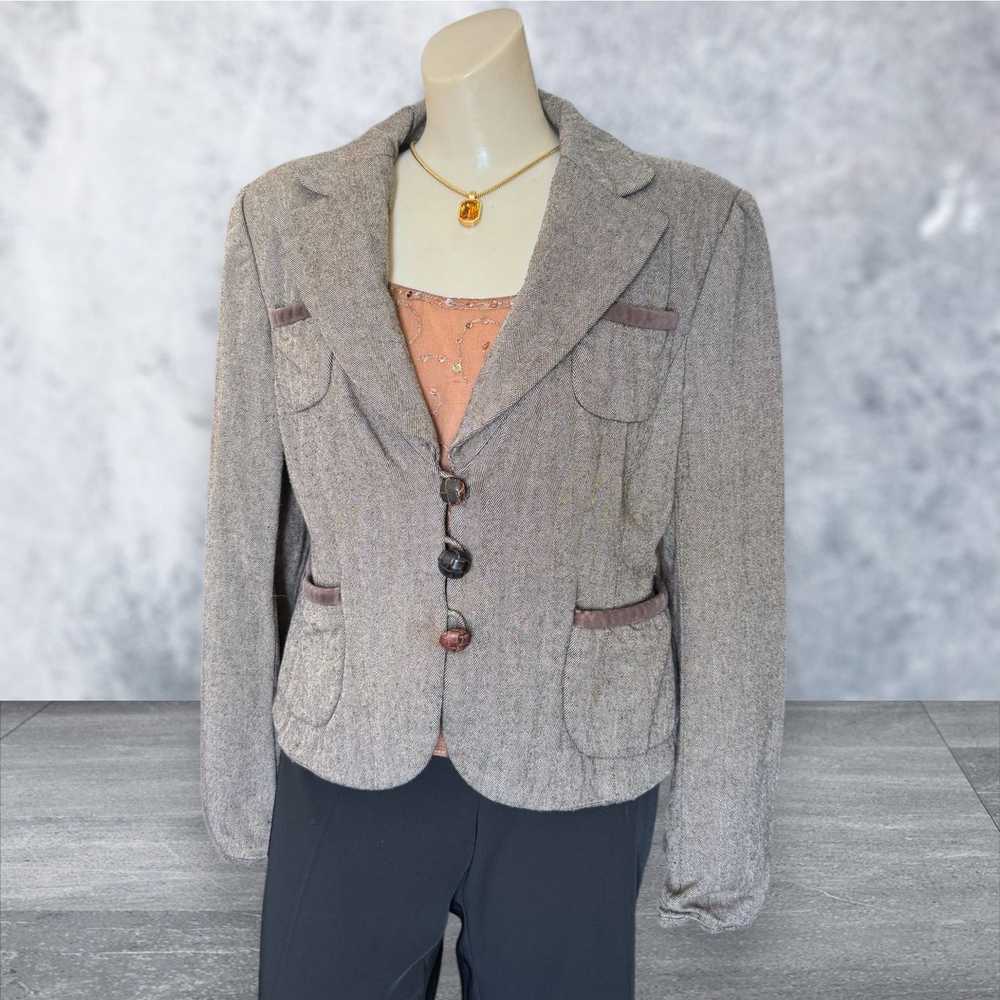 Banana Republic Banana Republic Brown Wool Blend … - image 2