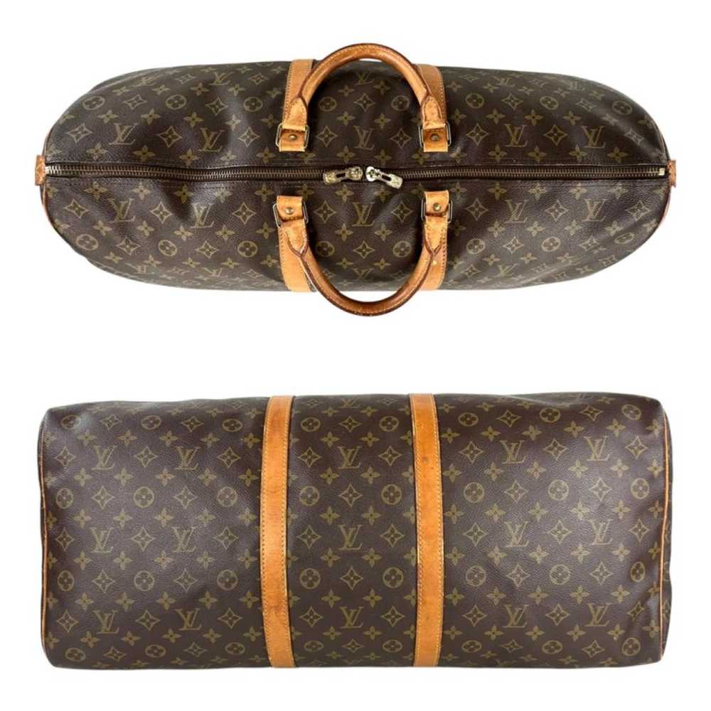 Louis Vuitton Keepall cloth travel bag - image 5