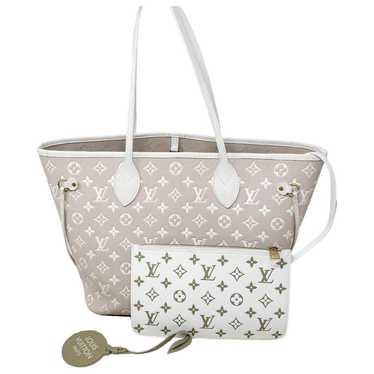 Louis Vuitton Neverfull leather tote