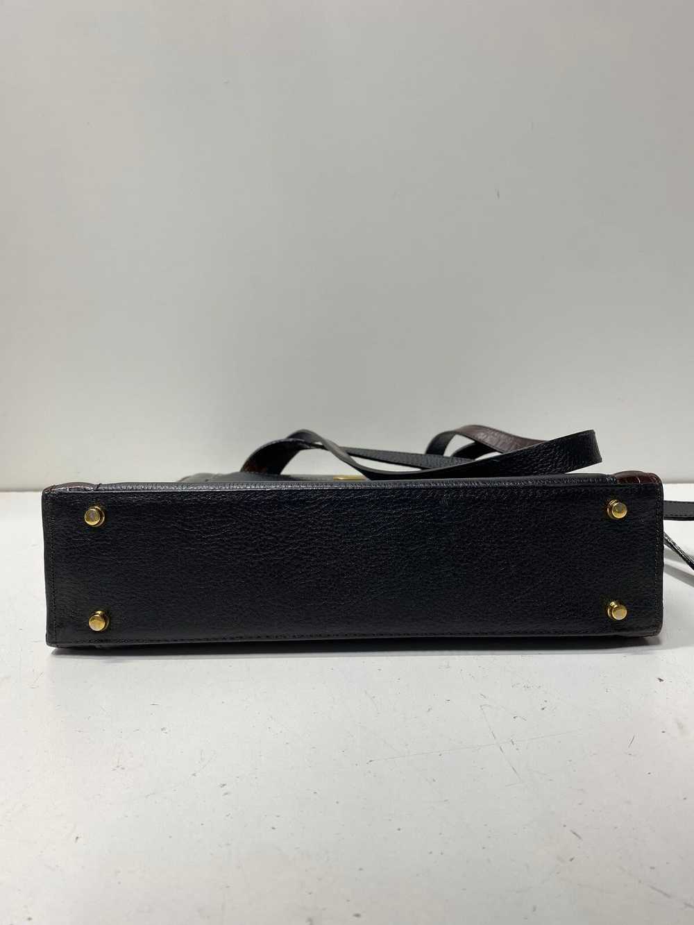 AUTHENTIC Bally Black Leather Kelly Shoulder Bag - image 3