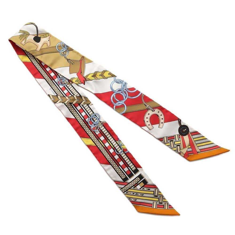 Hermes Hermes Scarf Twilly Bridle and Charm Bride… - image 3