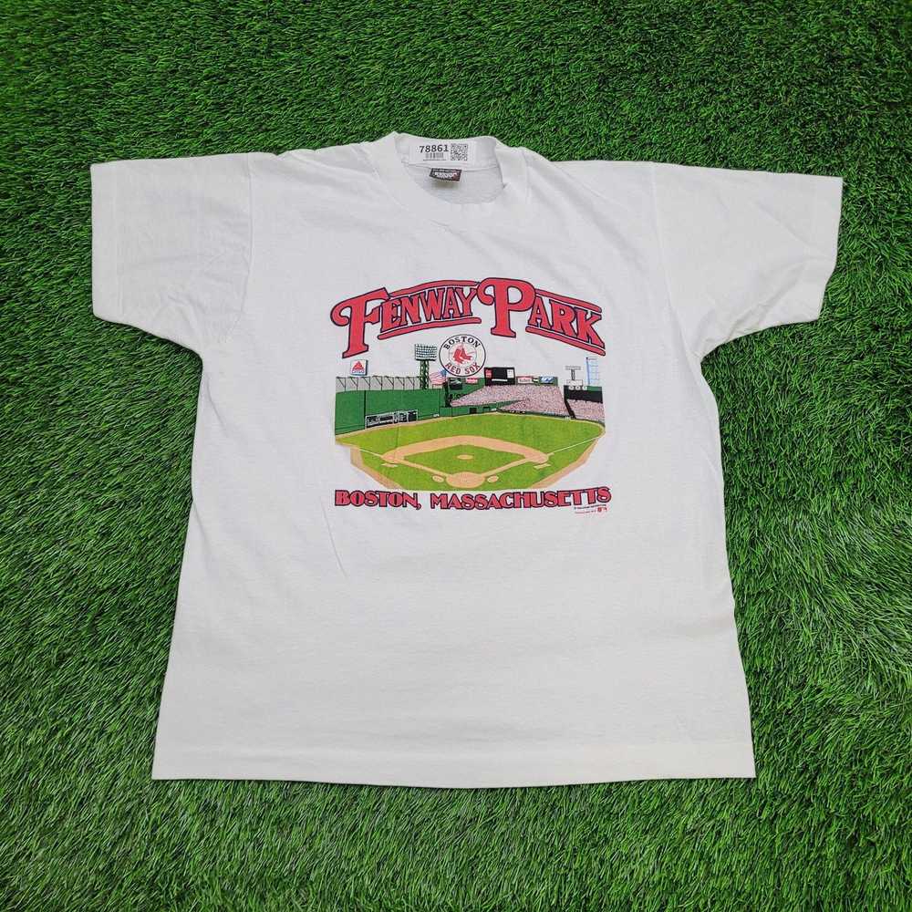 Screen Stars Vintage 1988 Boston Red-Sox Shirt Wo… - image 1