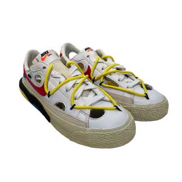 OFF-WHITE/NIKE/Low-Sneakers/US 4.5/Leather/WHT/ - image 1