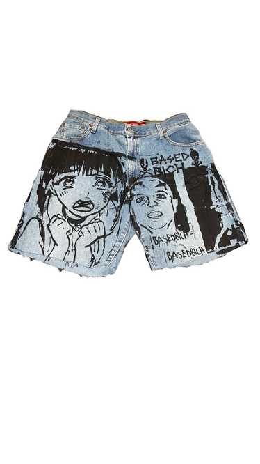 1 Of 1 × Custom × Streetwear Basedbich womens jort