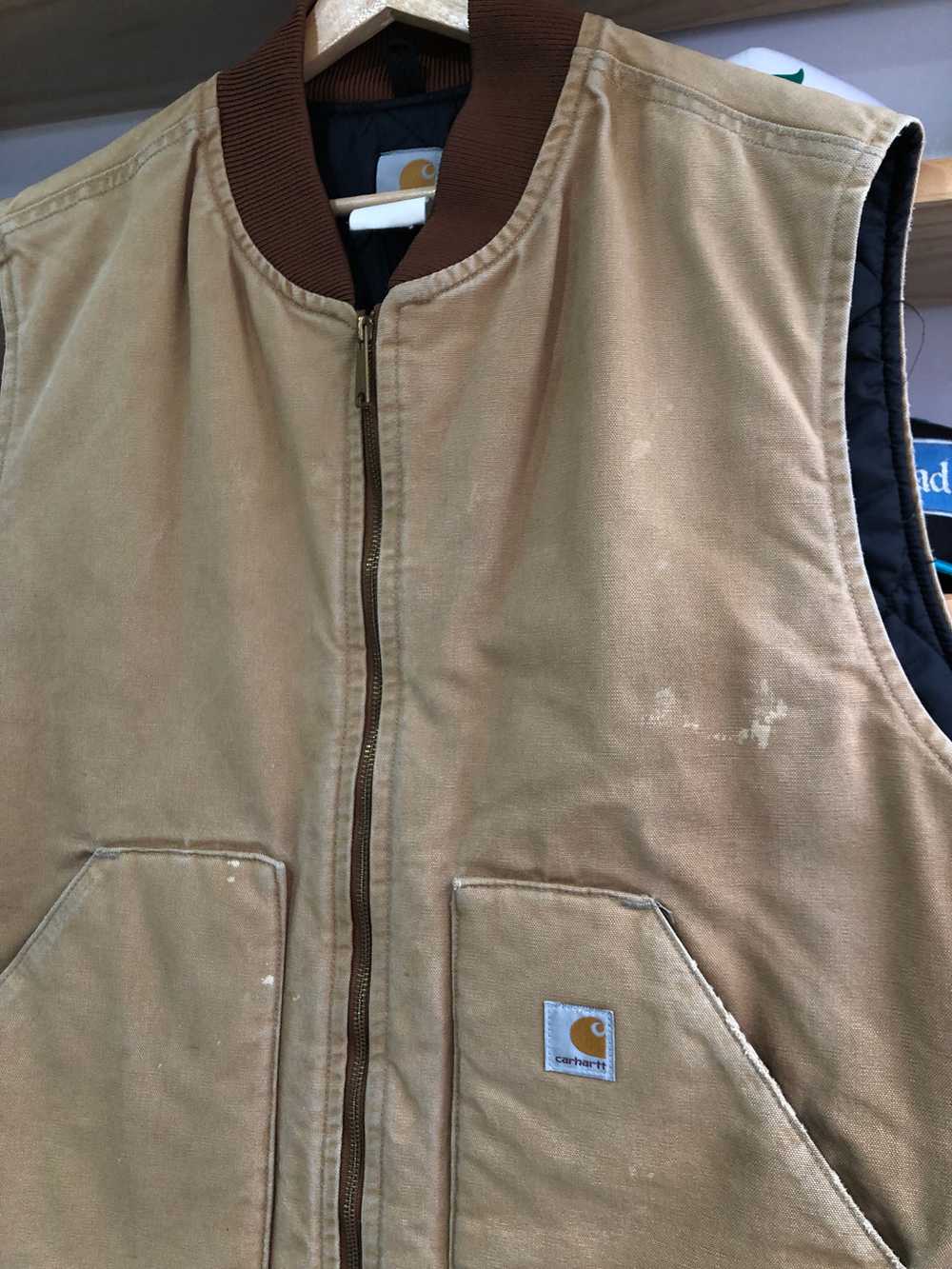 Vintage Carhartt Canvas Vest Size 2XL - image 3