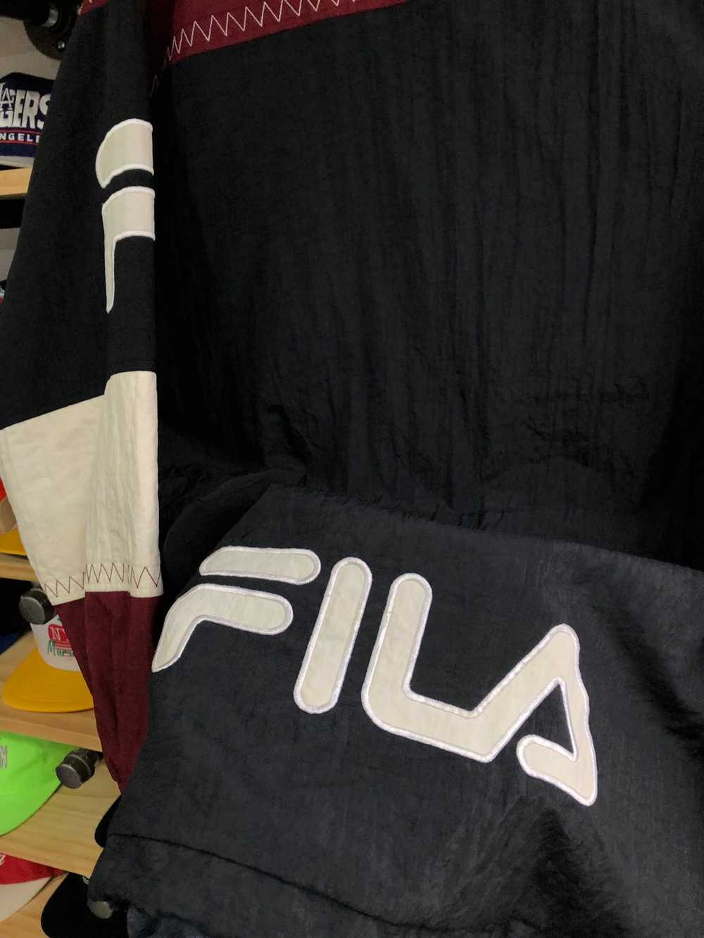 Vintage Fila Zip Up Windbreaker Parka Size XL - image 5