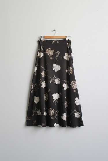 rose garden maxi skirt - image 1