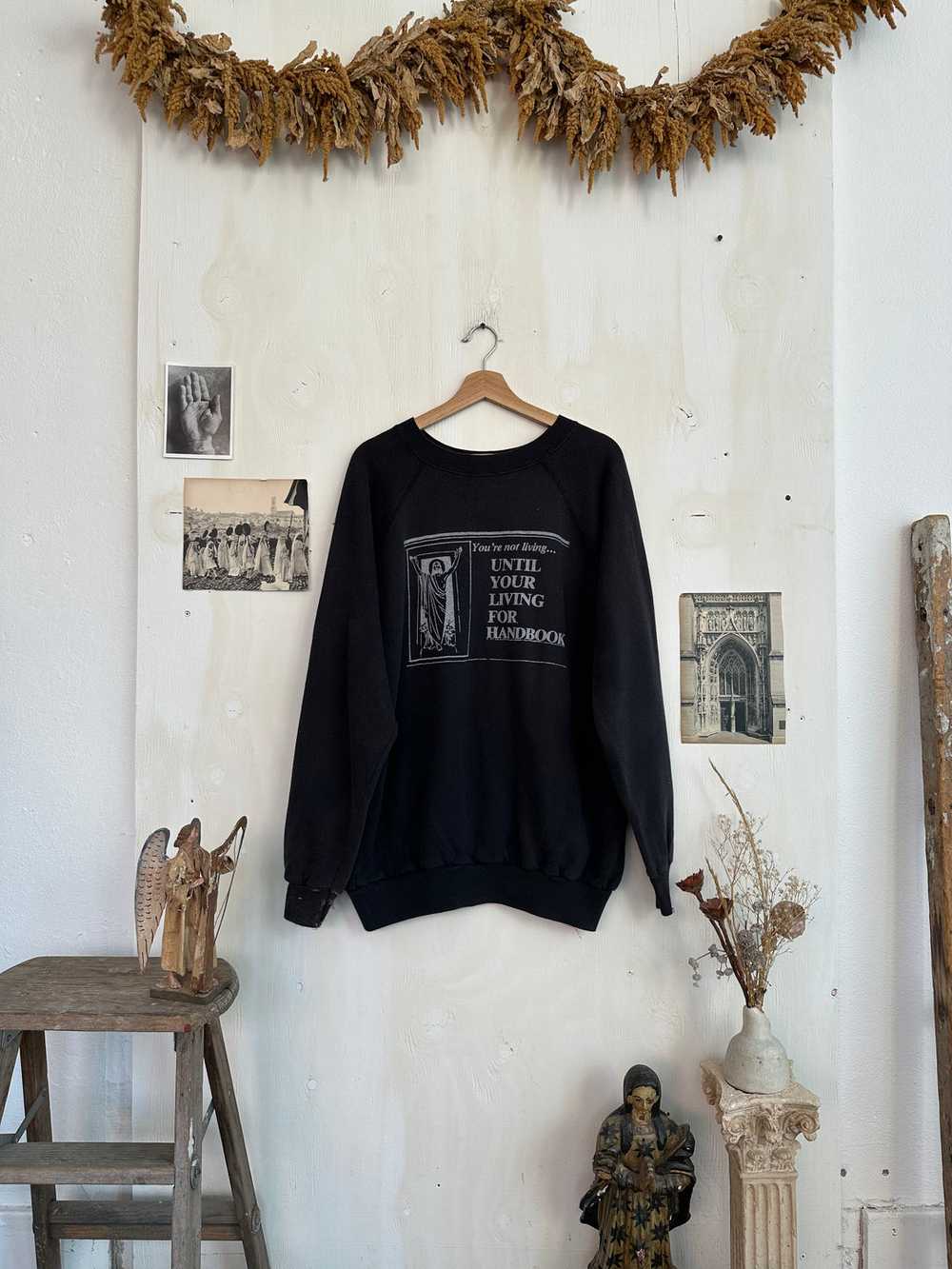 1990s Sunfaded Living Crewneck #8 (XL) - image 2