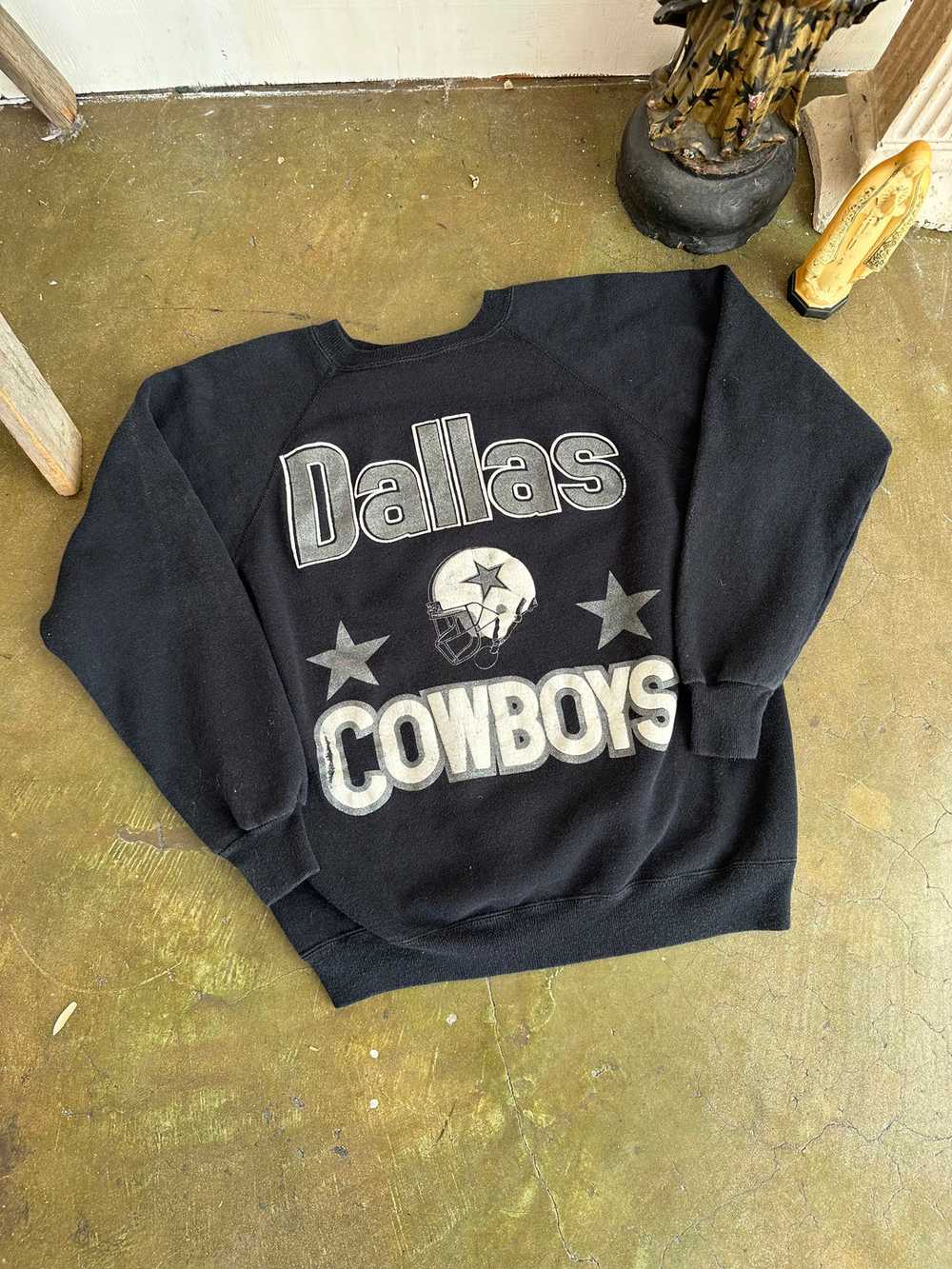 1980s Dallas Cowboys Sweatshirt (Boxy M) - image 2