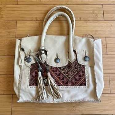 レア 刺繍 シモンカミールSimone Camille ウェストポーチ バッグ エスニック シモンカミール Simone Camille ショルダーバッグ