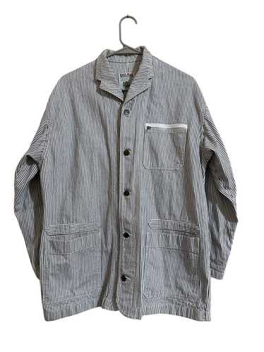 Japanese Brand × Vintage East Boy Striped Chore Co