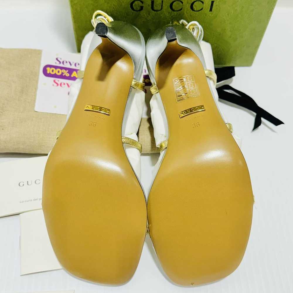 Gucci Leather sandal - image 10