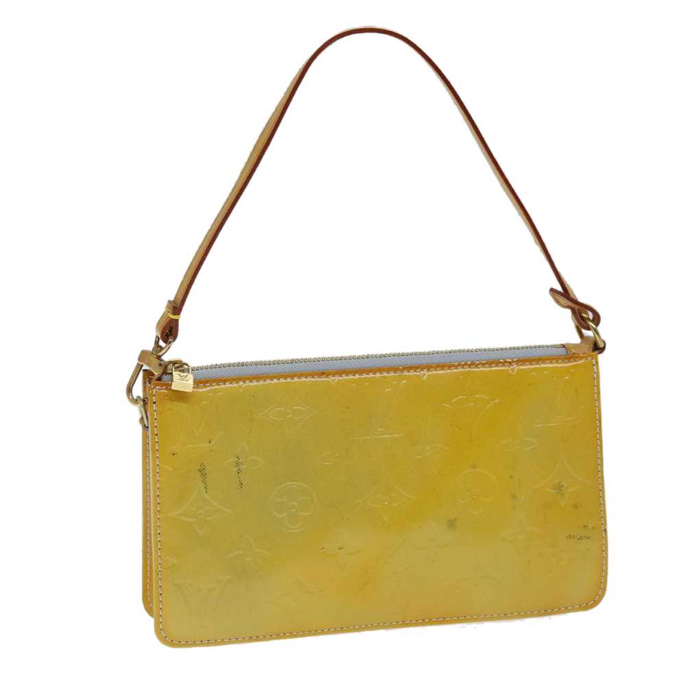 Louis Vuitton Lexington Yellow Patent Leather Clu… - image 11