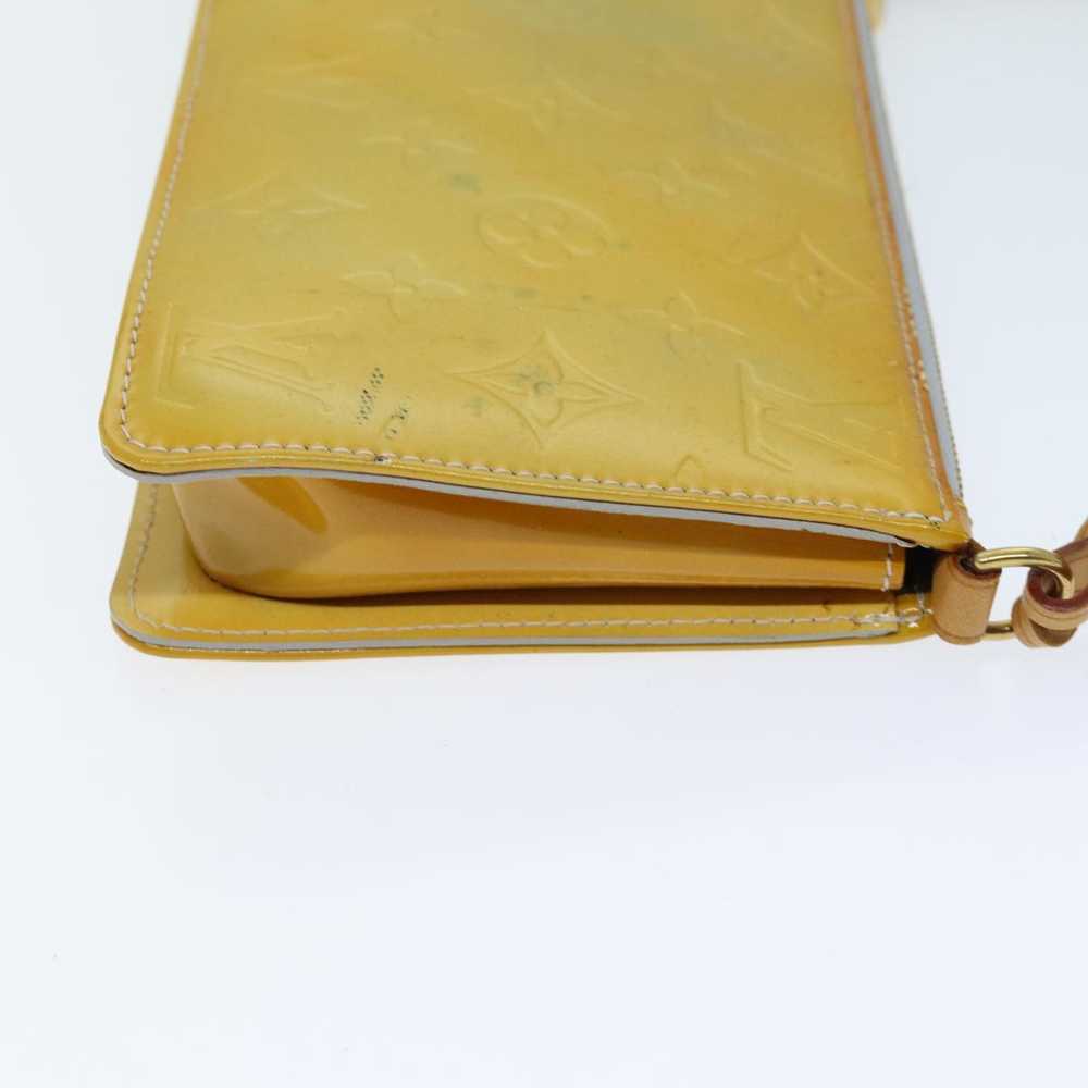 Louis Vuitton Lexington Yellow Patent Leather Clu… - image 12