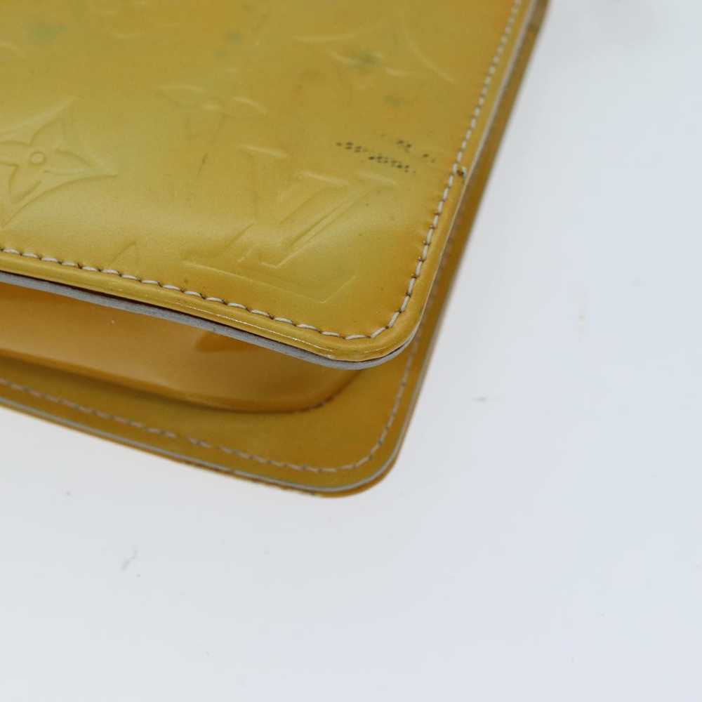 Louis Vuitton Lexington Yellow Patent Leather Clu… - image 9