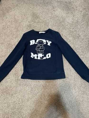BAPE BABY MILO ネイビー スウェット M ベイプスタ BAPE BABY MILO ネイビー スウェット M ベイプスタ
