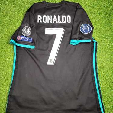 16/17 Real Madrid Ronaldo good #7 UCL Final Away Jersey Soccer Adidas