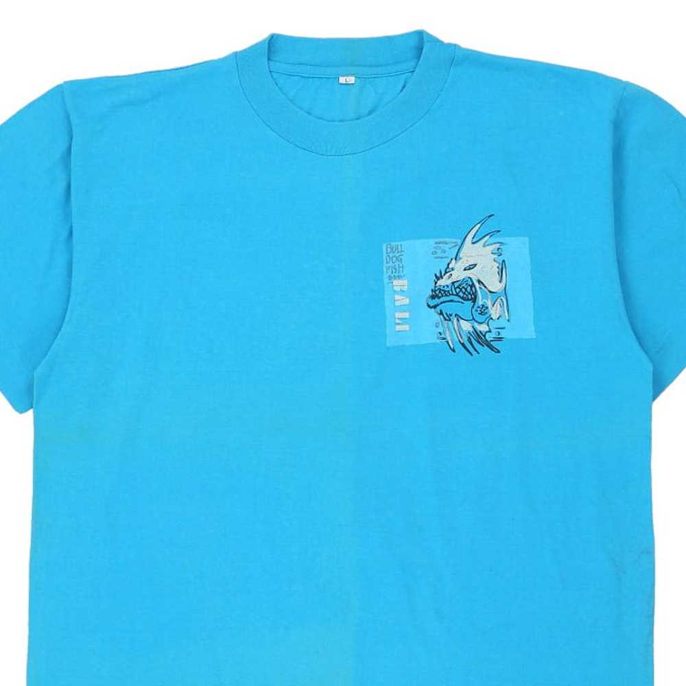 Single Stitch Bulldog Fish Unbranded Graphic T-Sh… - image 7