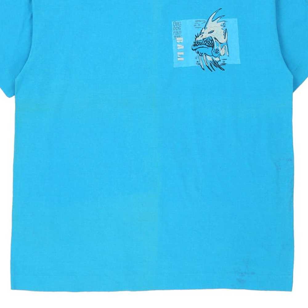 Single Stitch Bulldog Fish Unbranded Graphic T-Sh… - image 8