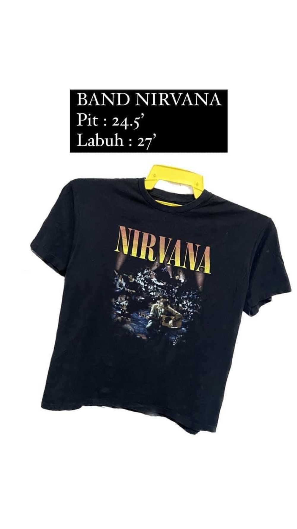 Nirvana Designs × Rock Band Nirvana t-shirt - image 1