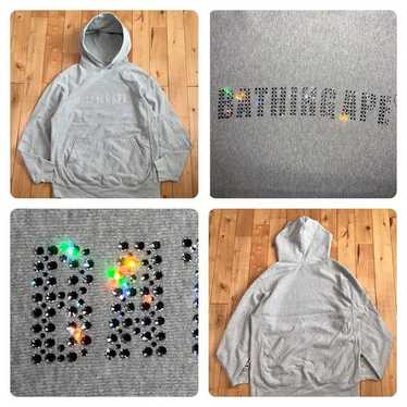 Swarovski bape logo hoodie - Gem