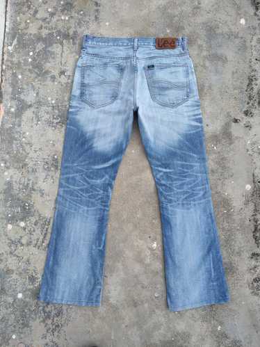 Jean × Lee × Straight Faded Vintage Lee bootcut ri