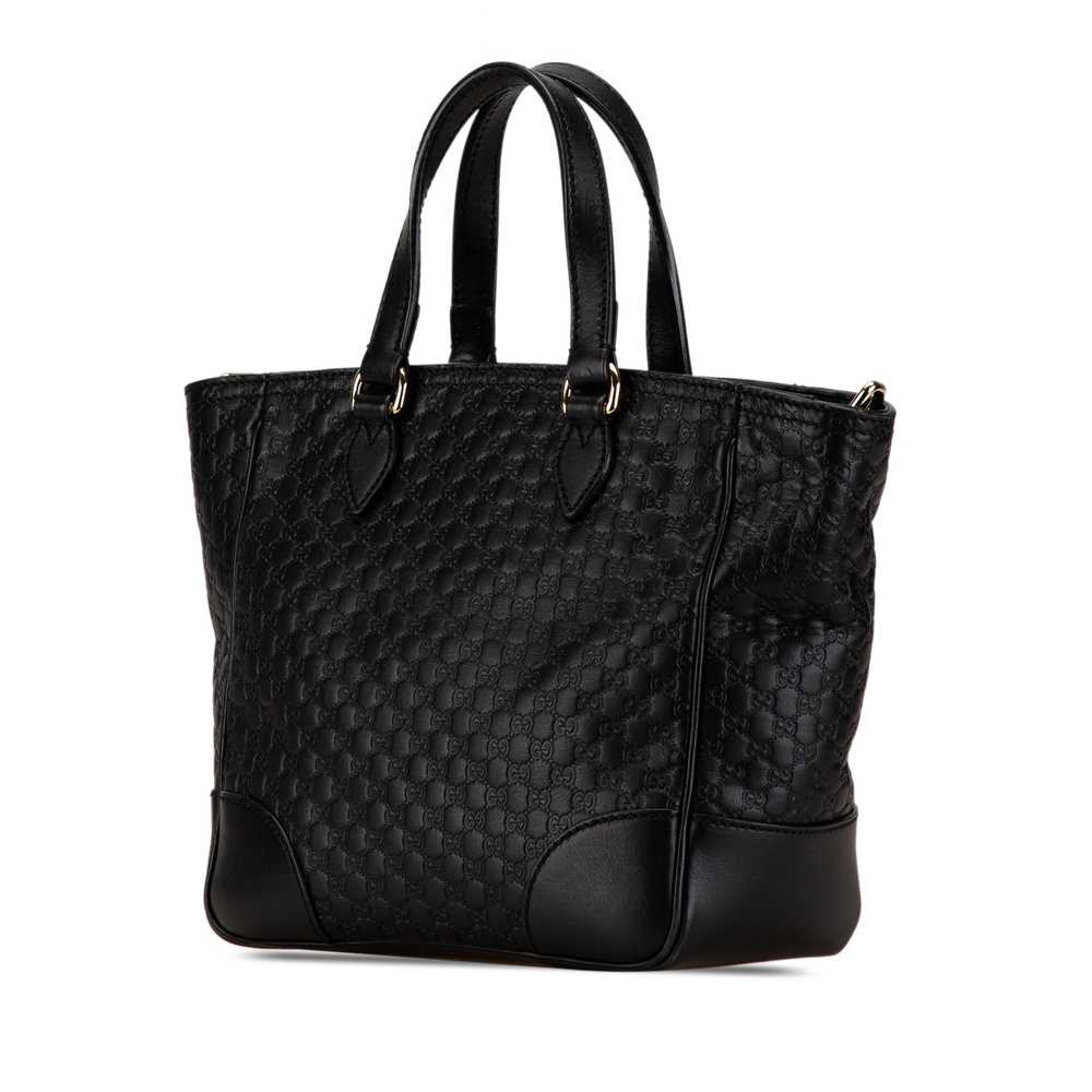 Black Gucci Microguccissima Bree Satchel - image 2