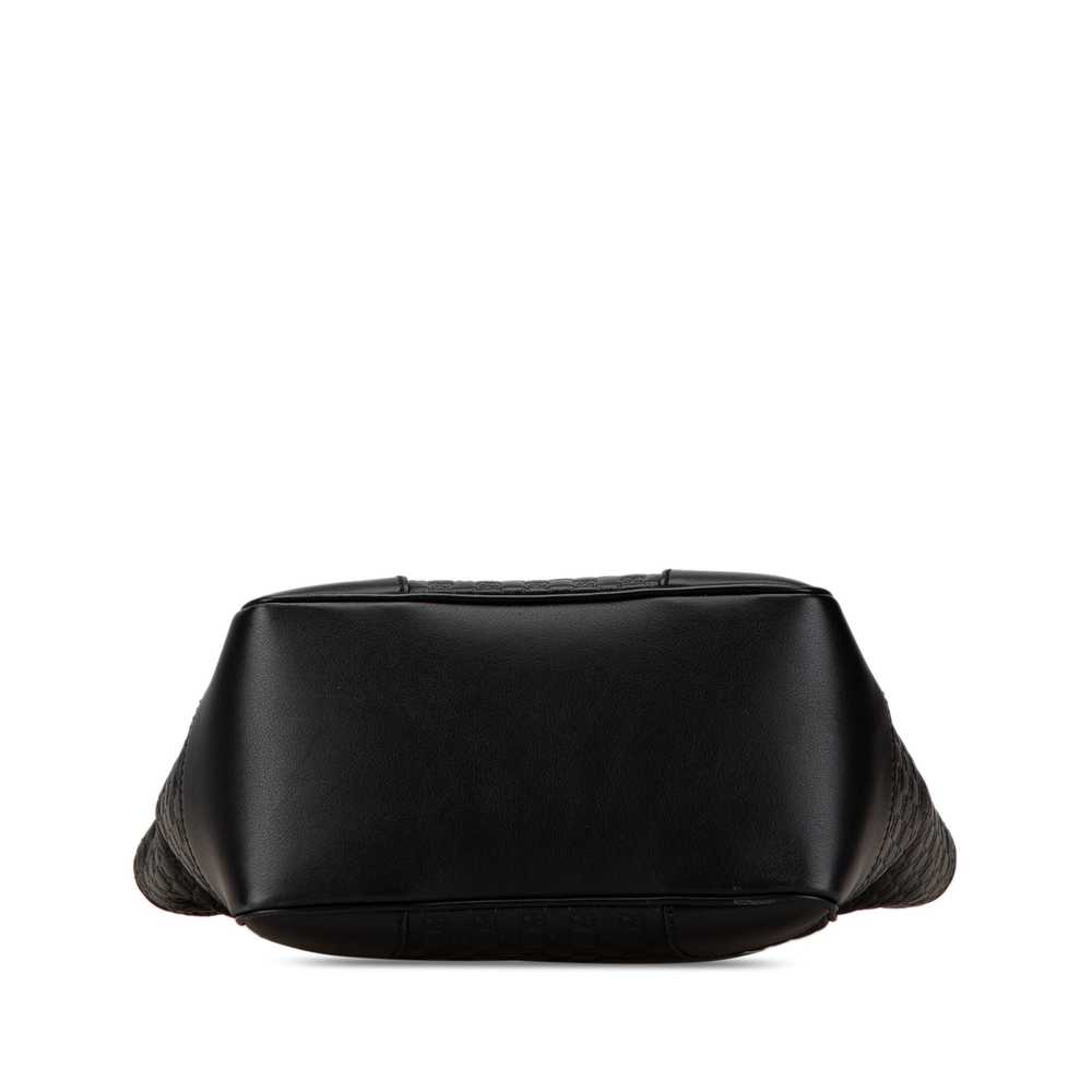 Black Gucci Microguccissima Bree Satchel - image 3