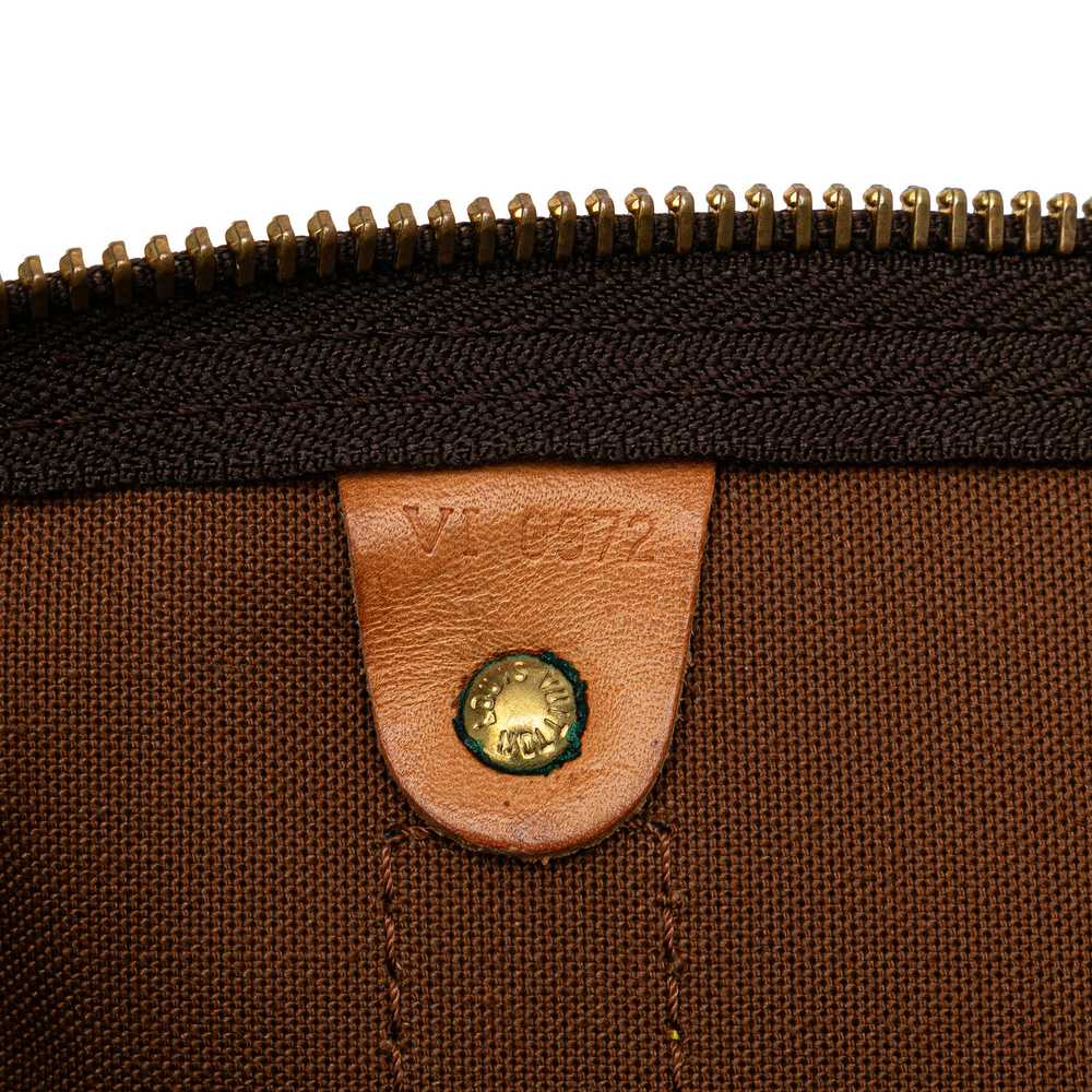 Brown Louis Vuitton Monogram Keepall Bandouliere … - image 6