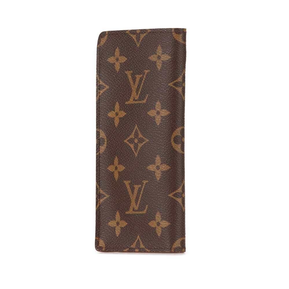 Brown Louis Vuitton Monogram Etui a Lunettes Simp… - image 2