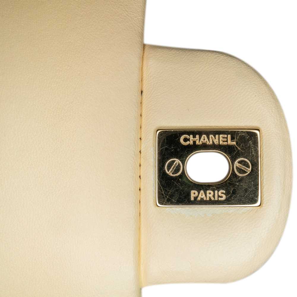 White Chanel Mini Rectangular Classic Tweed Singl… - image 6