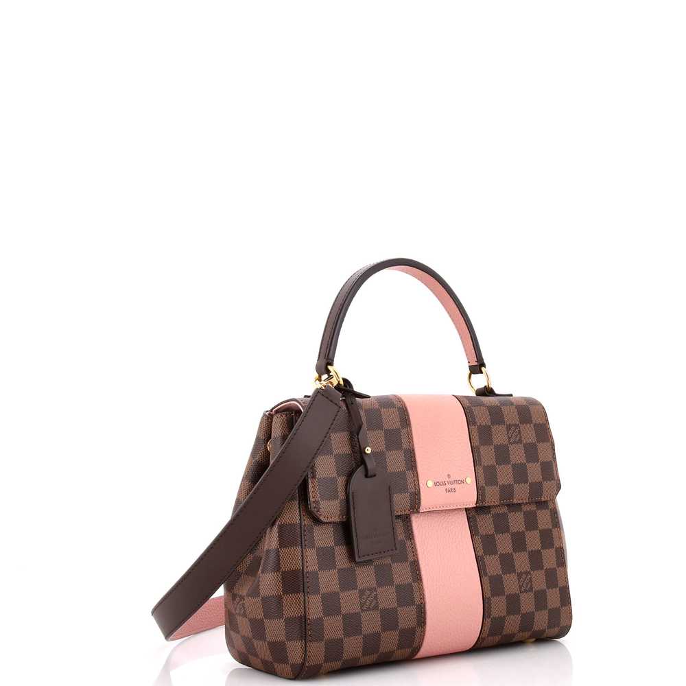 Louis Vuitton Bond Street Handbag Damier with Lea… - image 2