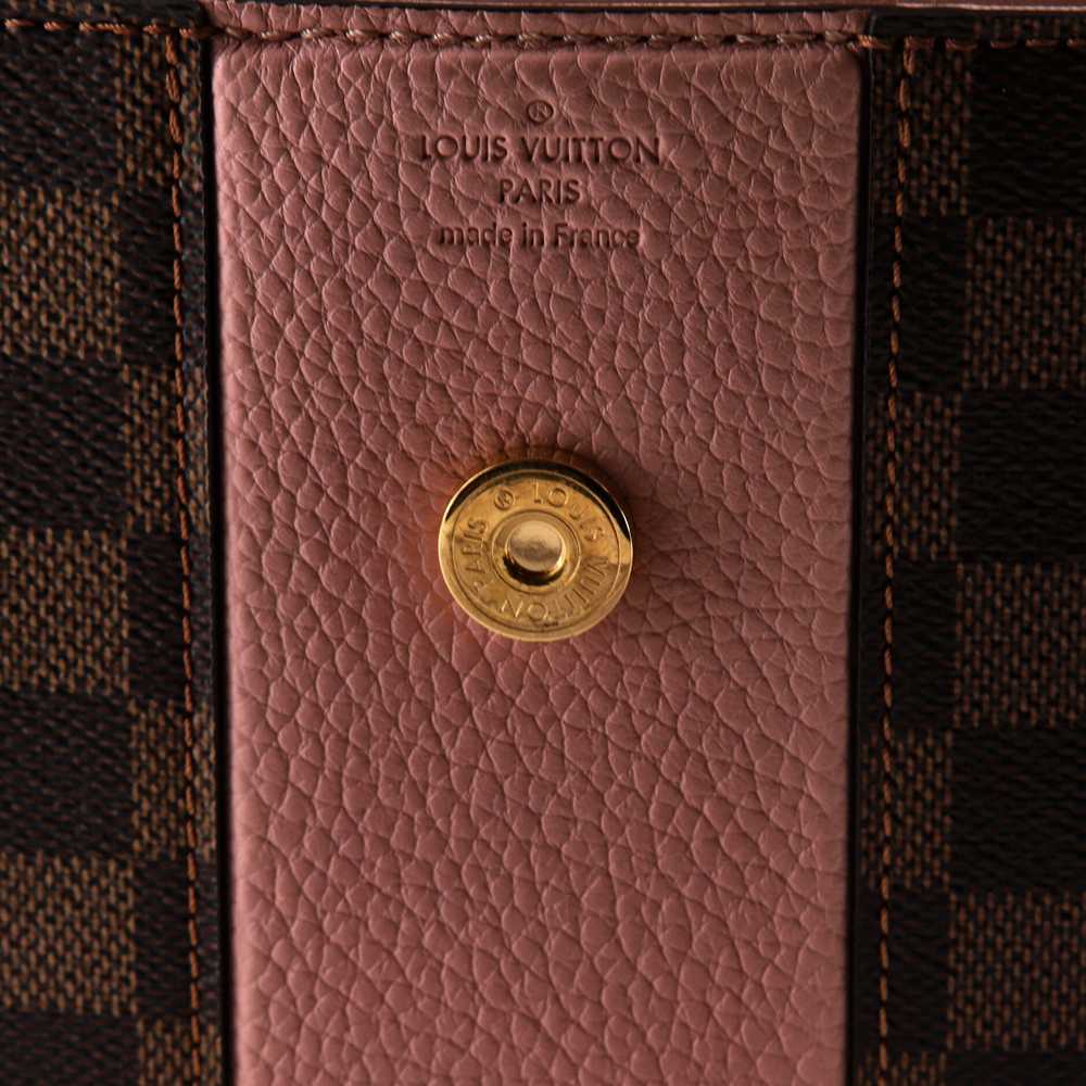 Louis Vuitton Bond Street Handbag Damier with Lea… - image 6