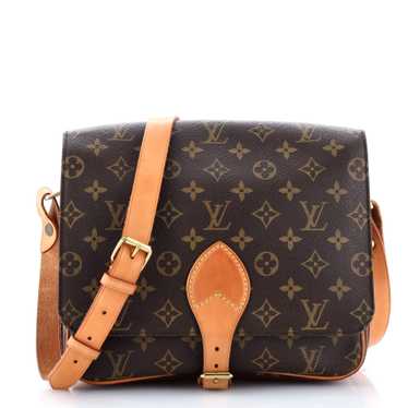 Louis Vuitton Cartouchiere Handbag Monogram Canva… - image 1