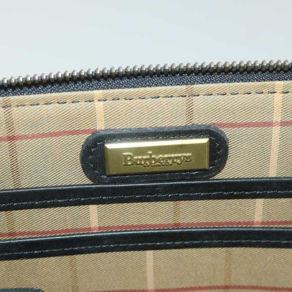 Burberry Black Leather Briefcase Bag (Pre-Owned) - image 6