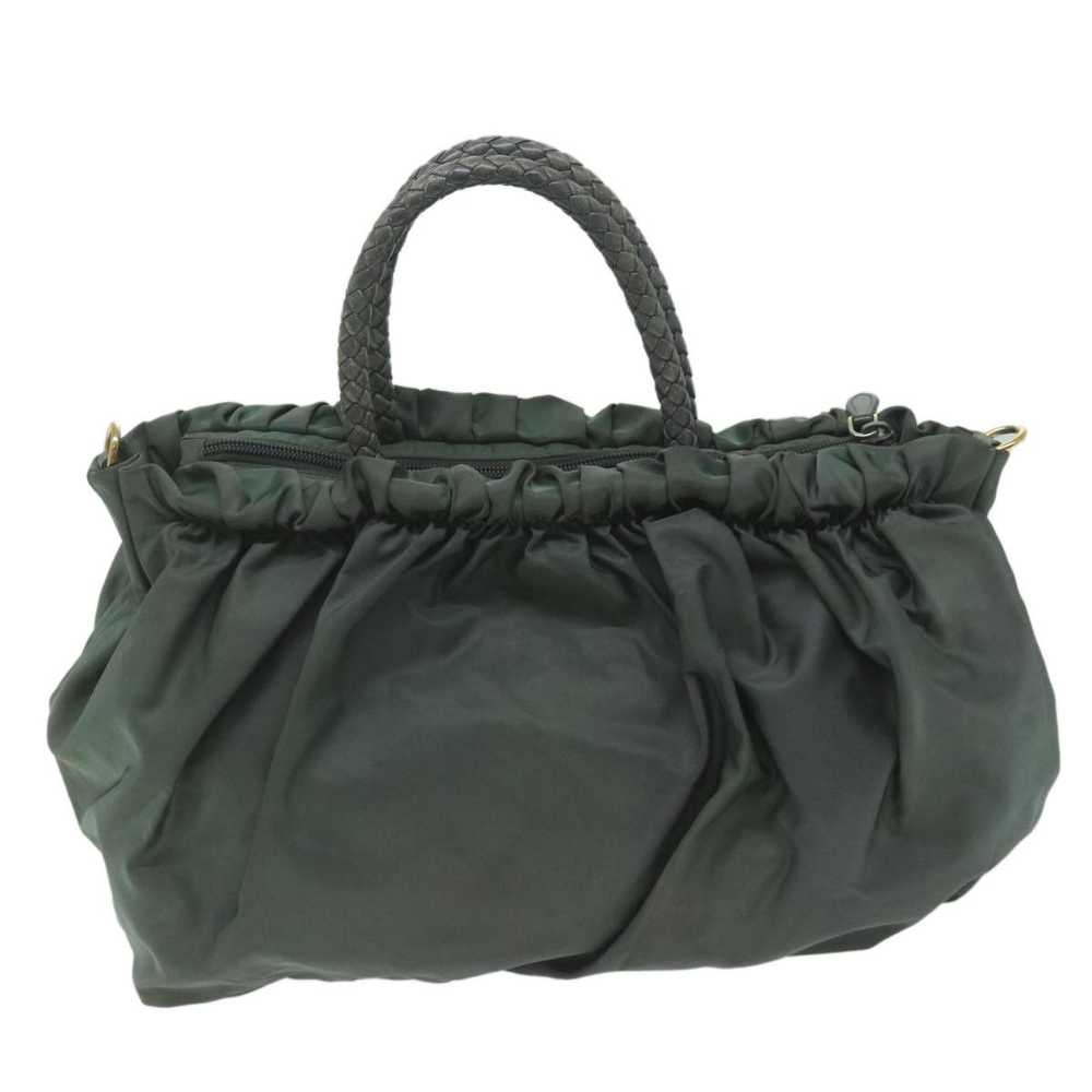 Prada Tessuto Khaki Synthetic Handbag (Pre-Owned) - image 2