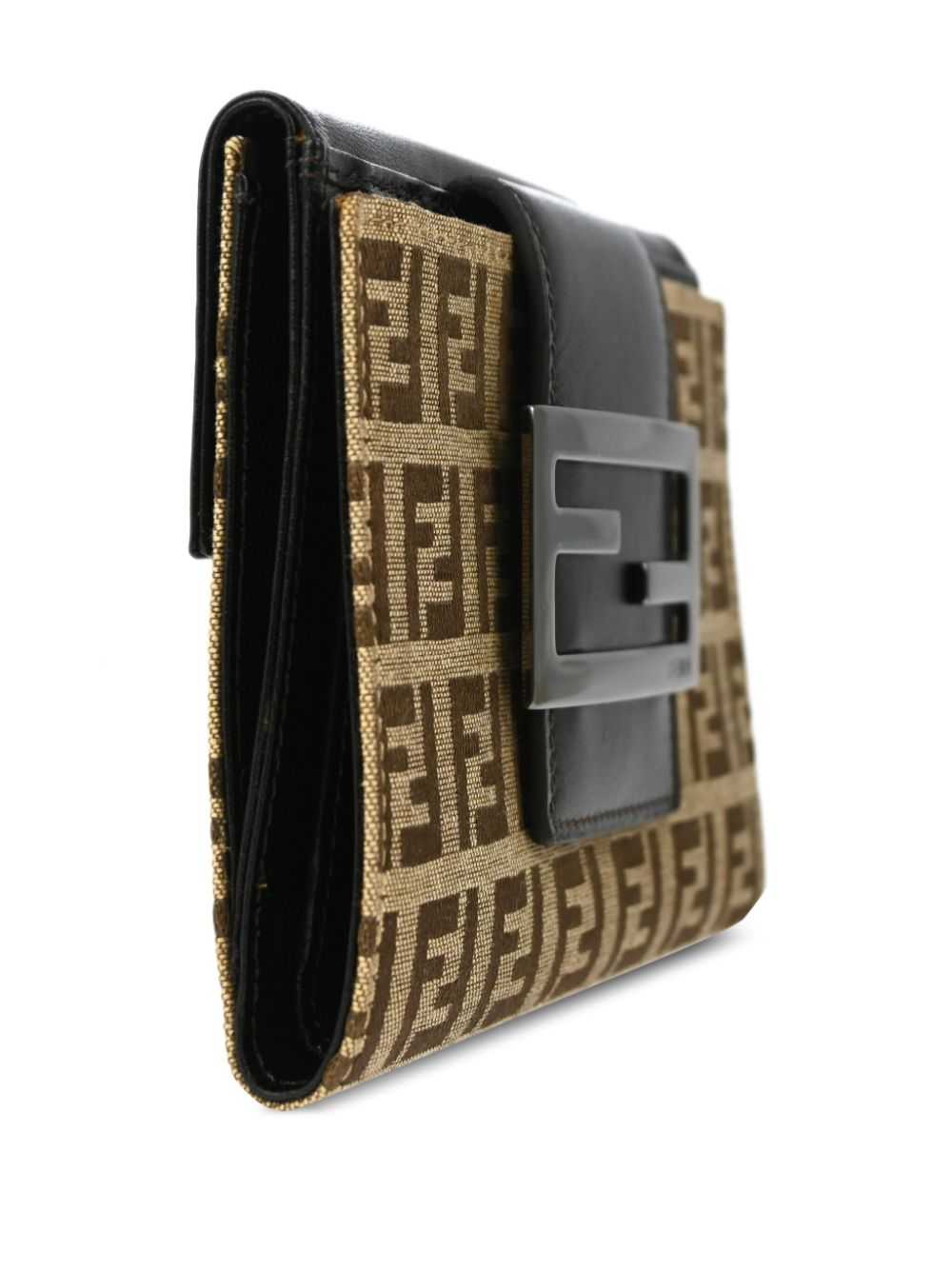 Fendi Pre-Owned 2010 Zucchino wallet - Neutrals - image 3